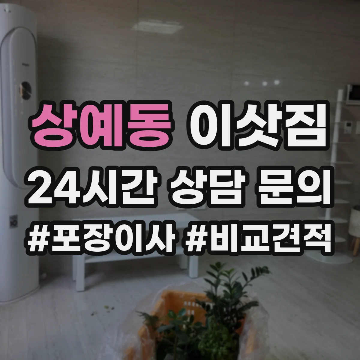 상예동 이삿짐
