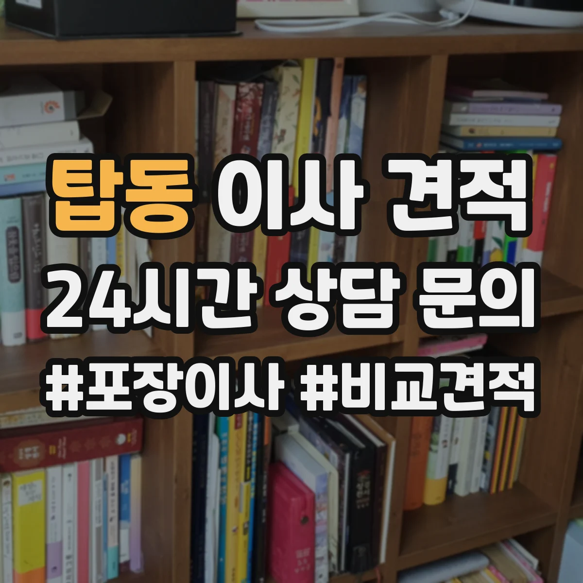 탑동 이사 견적