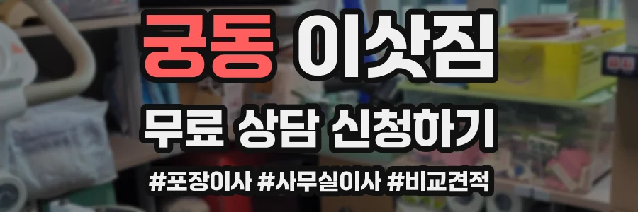 궁동 이삿짐