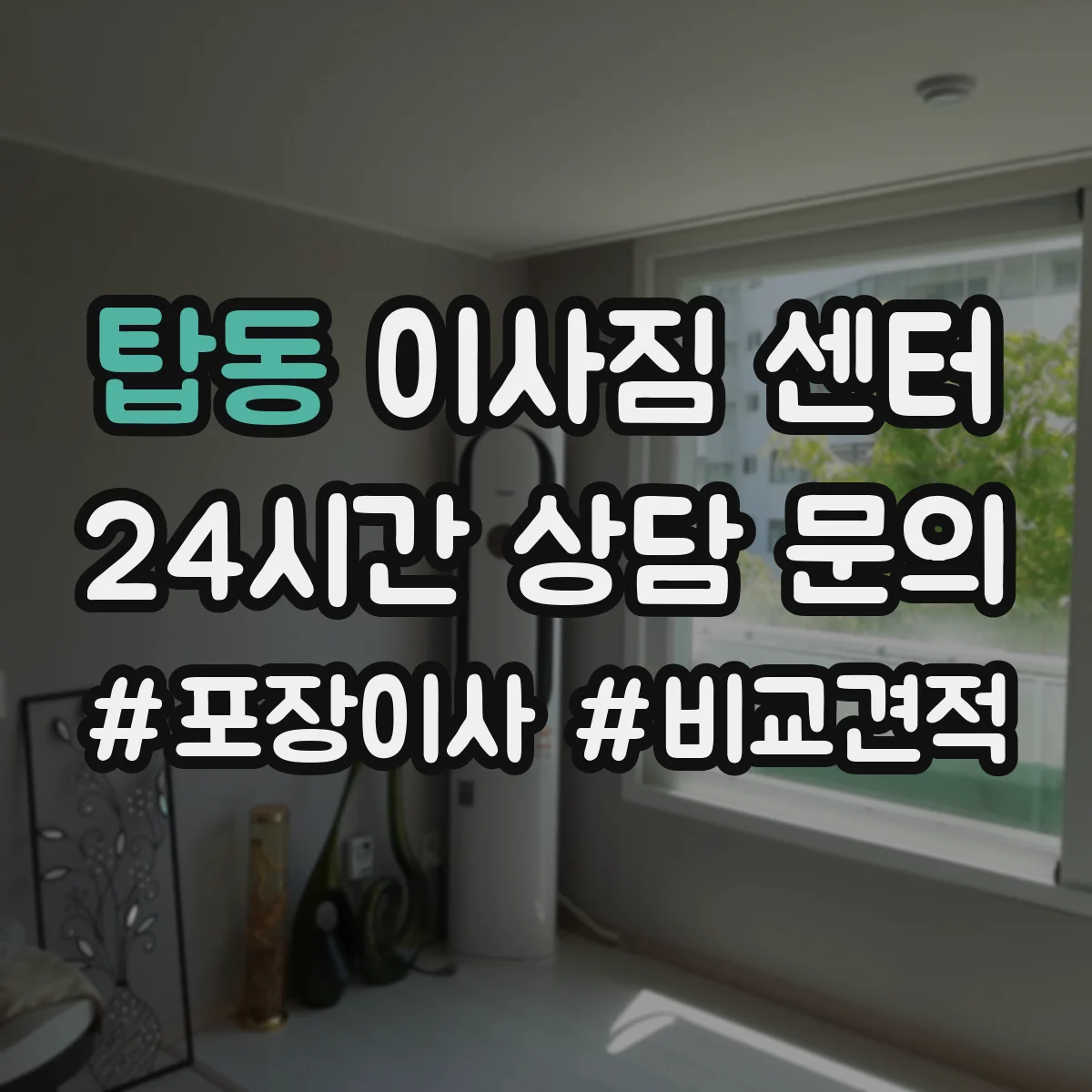탑동 이사짐 센터