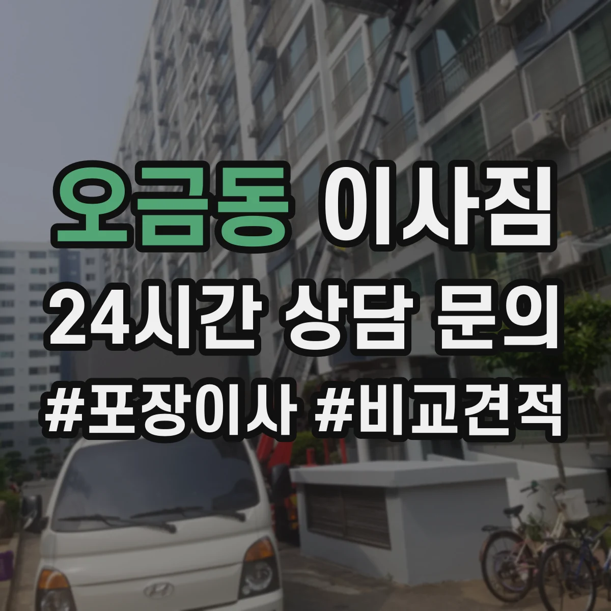 오금동 이사짐
