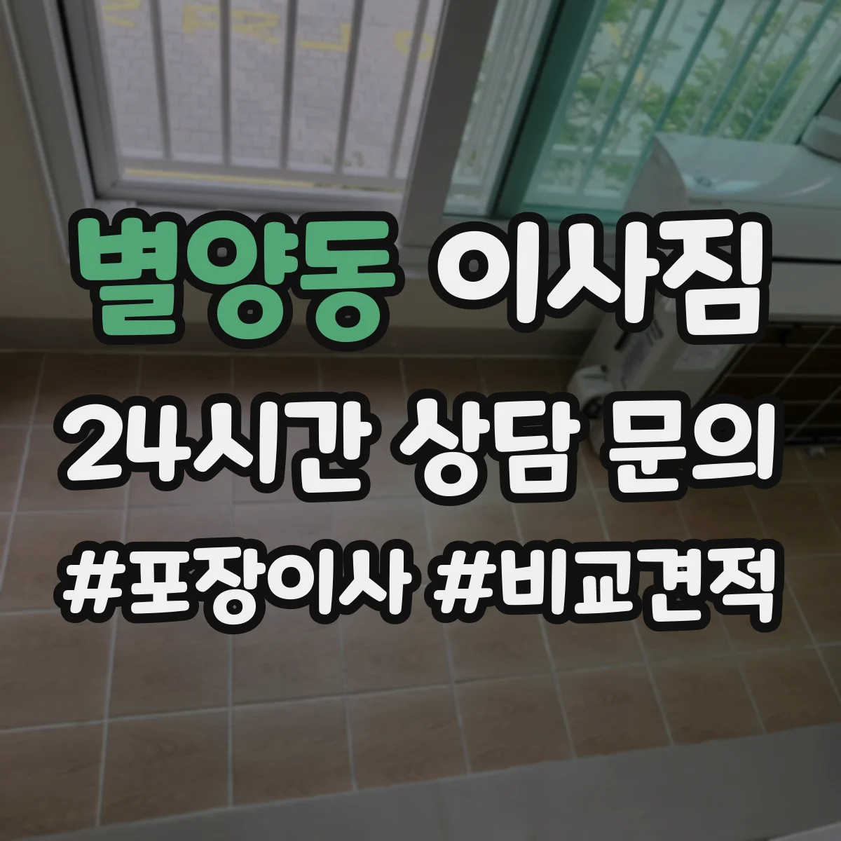 별양동 이사짐