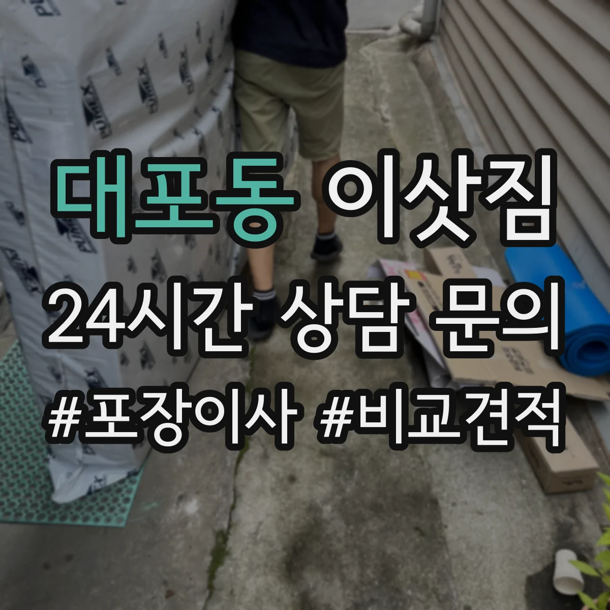 대포동 이삿짐