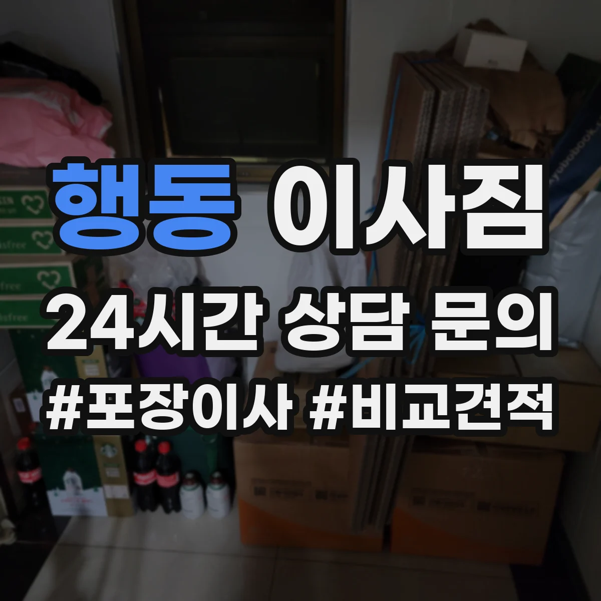 행동 이사짐