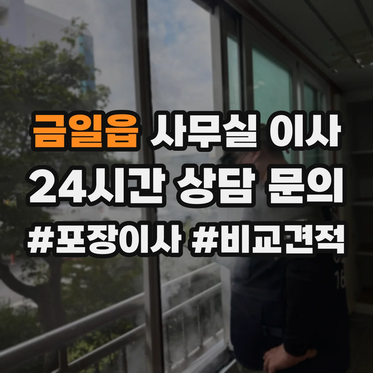 금일읍 사무실 이사