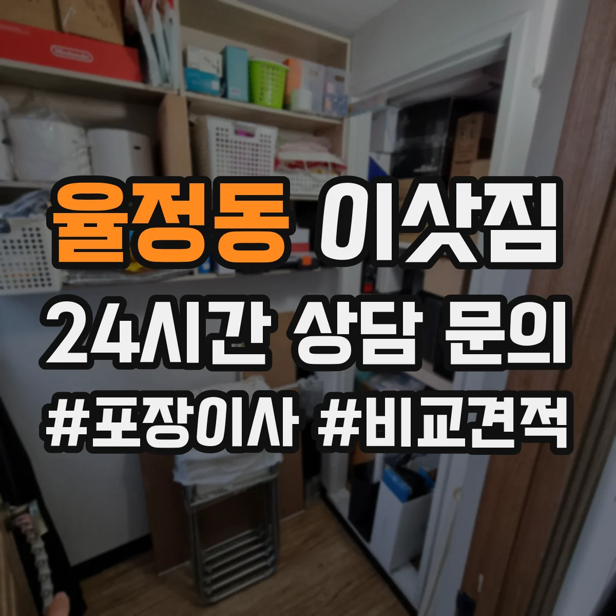 율정동 이삿짐