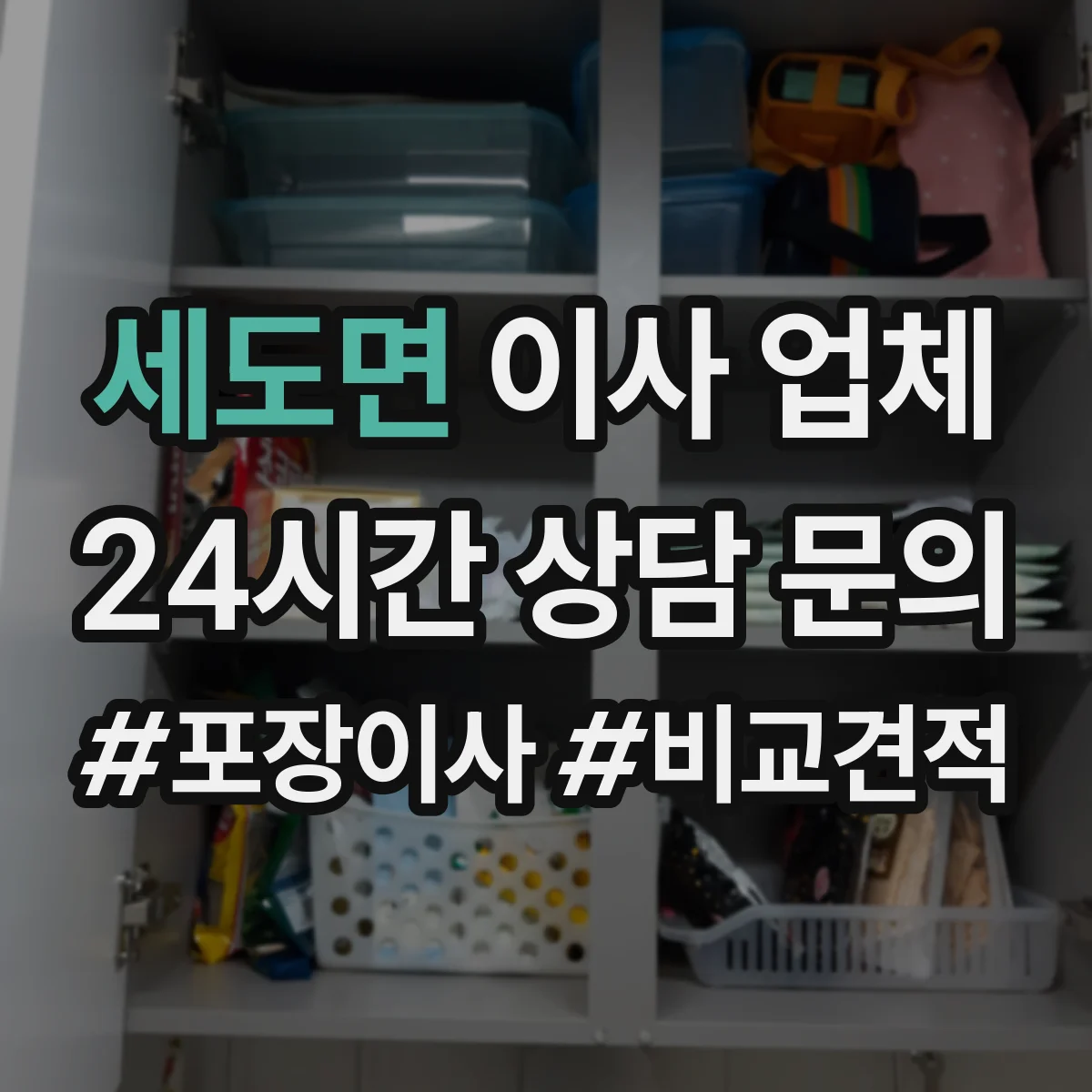 세도면 이사 업체