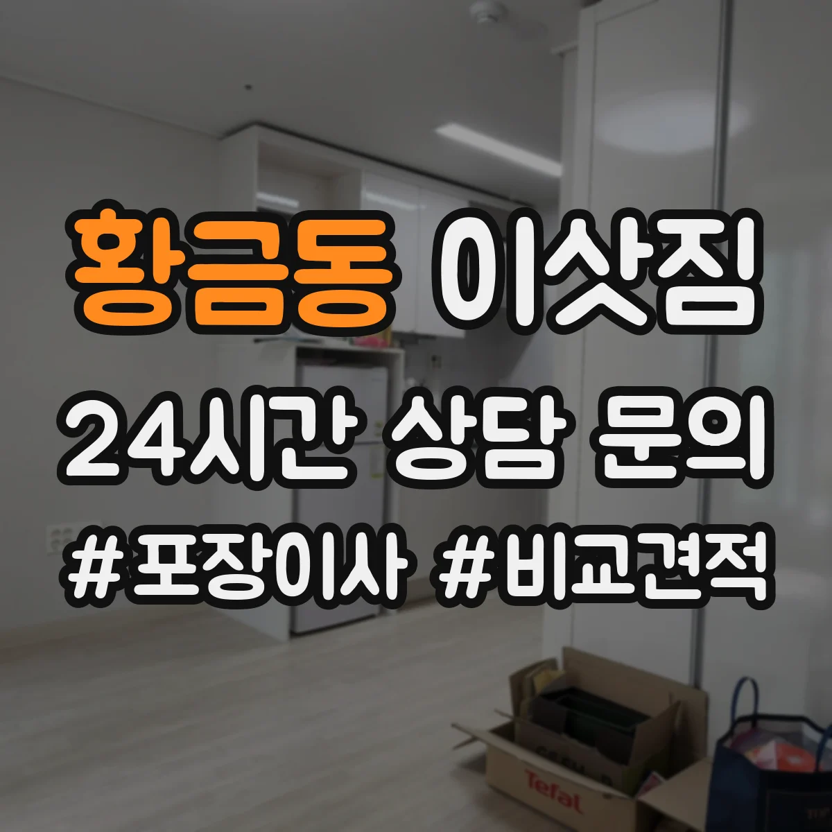 황금동 이삿짐