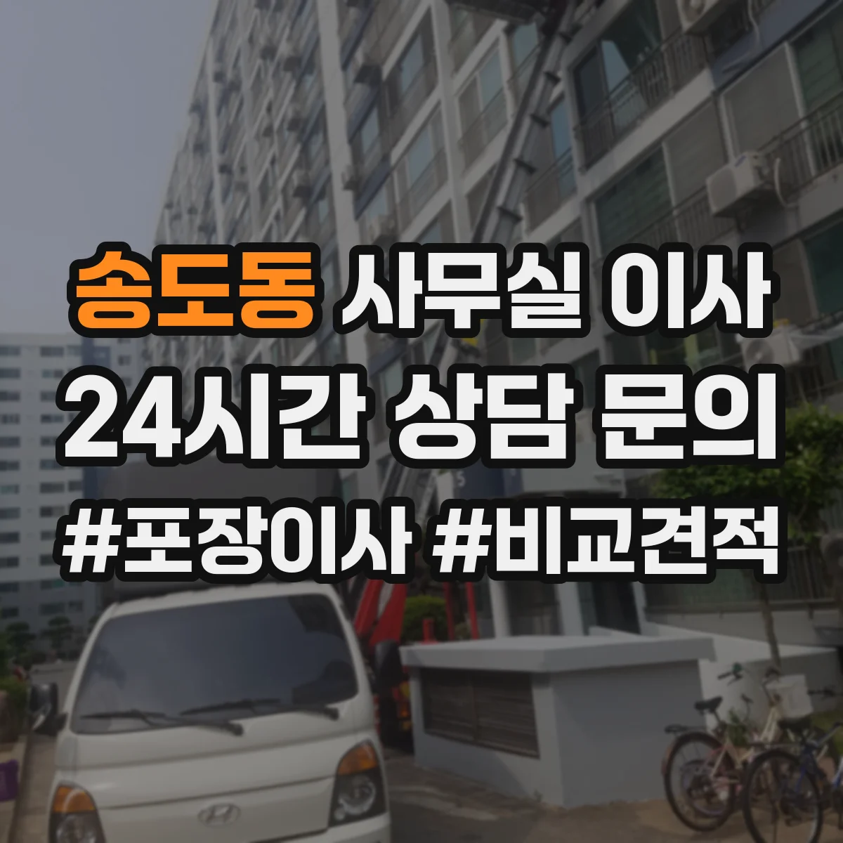 송도동 사무실 이사