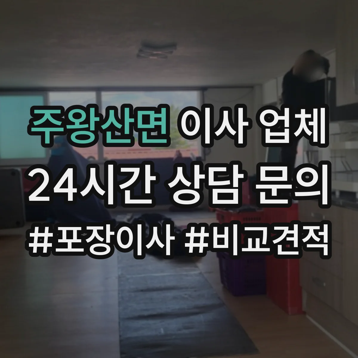 주왕산면 이사 업체