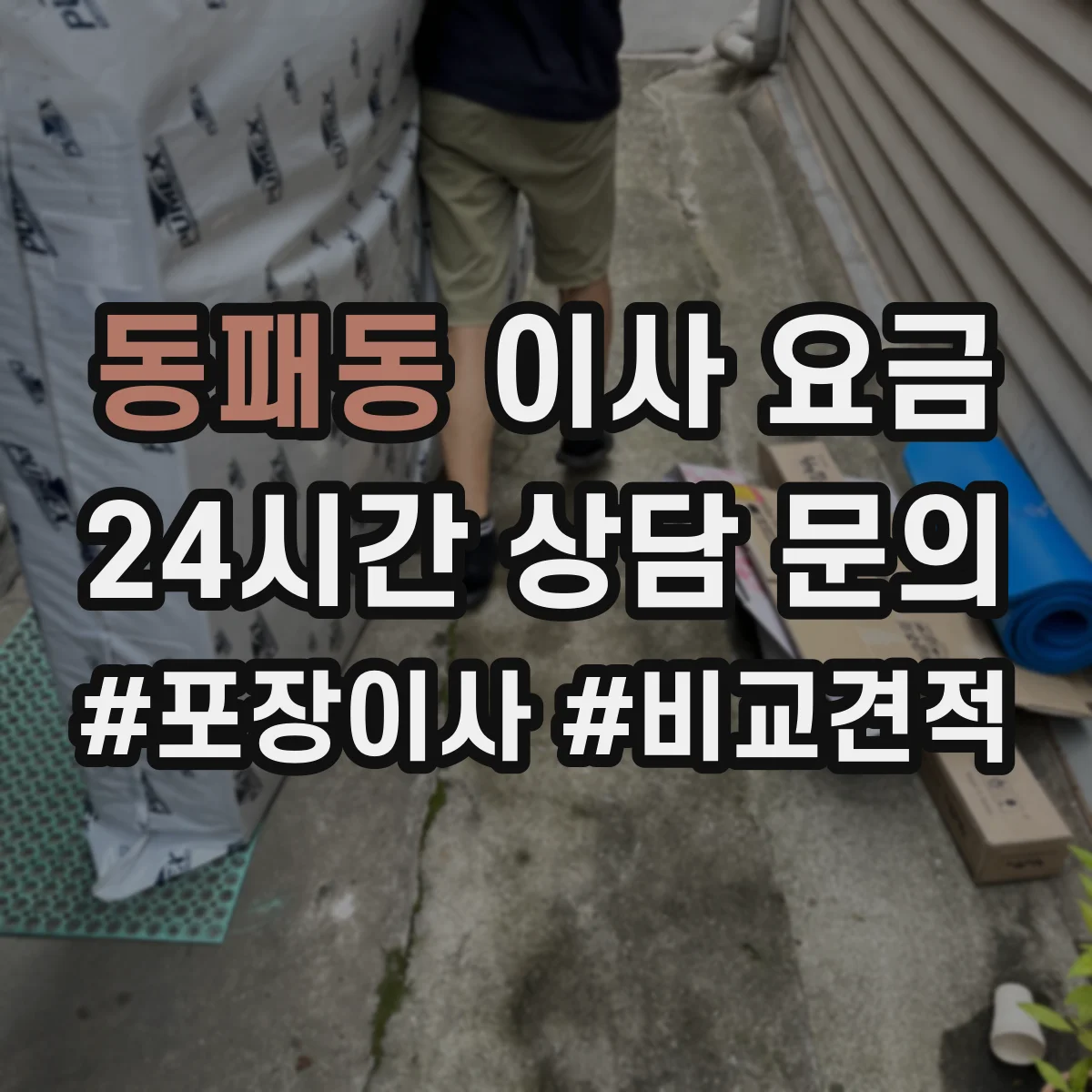 동패동 이사 요금
