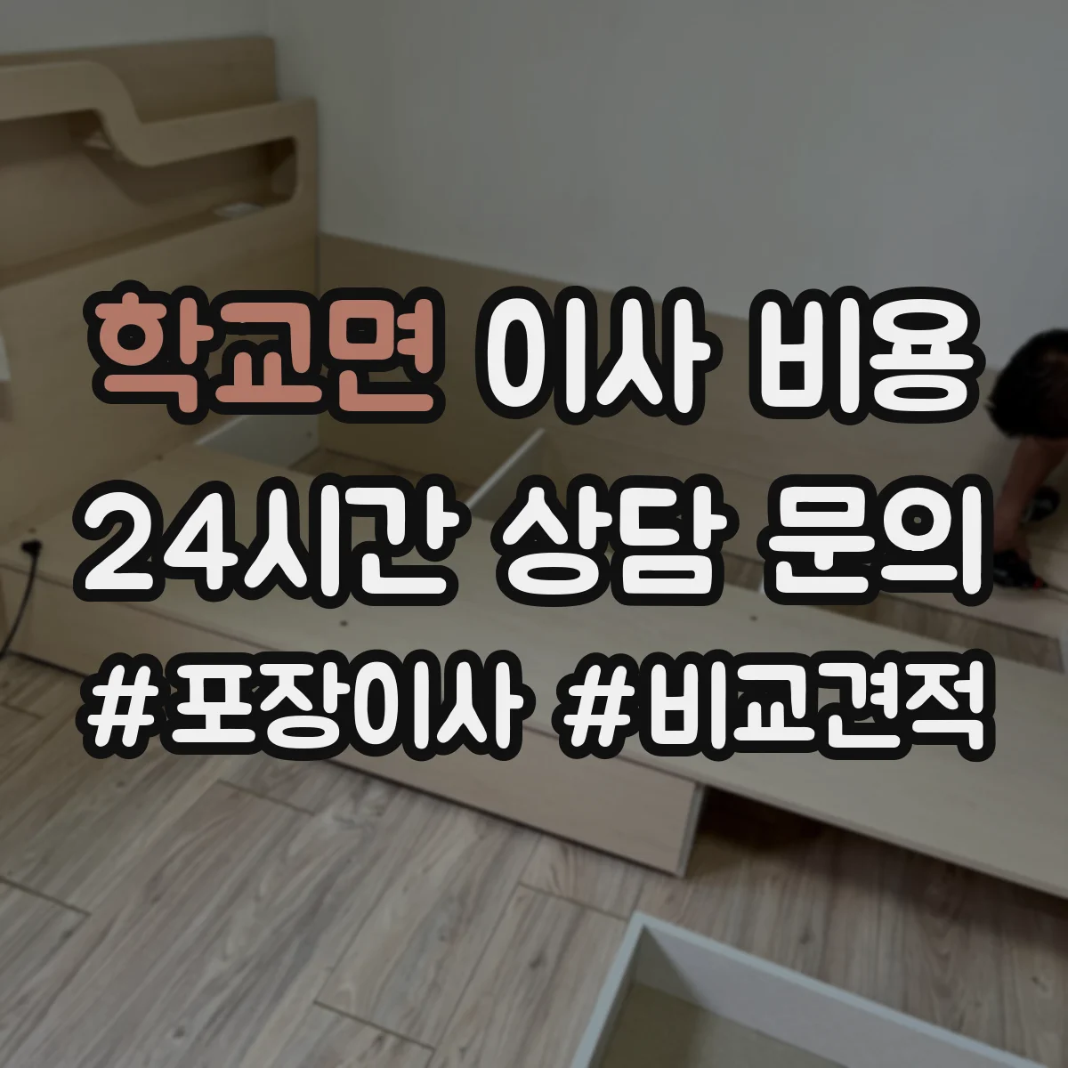 학교면 이사 비용