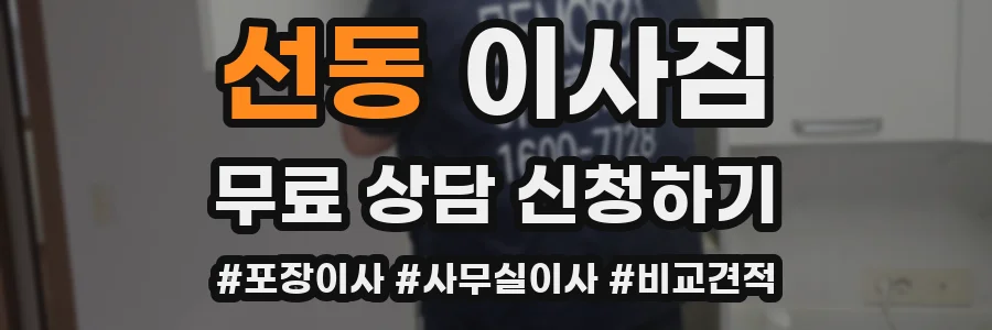 선동 이사짐