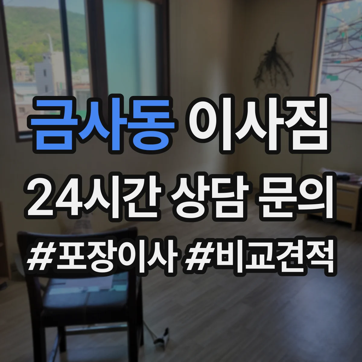 금사동 이사짐