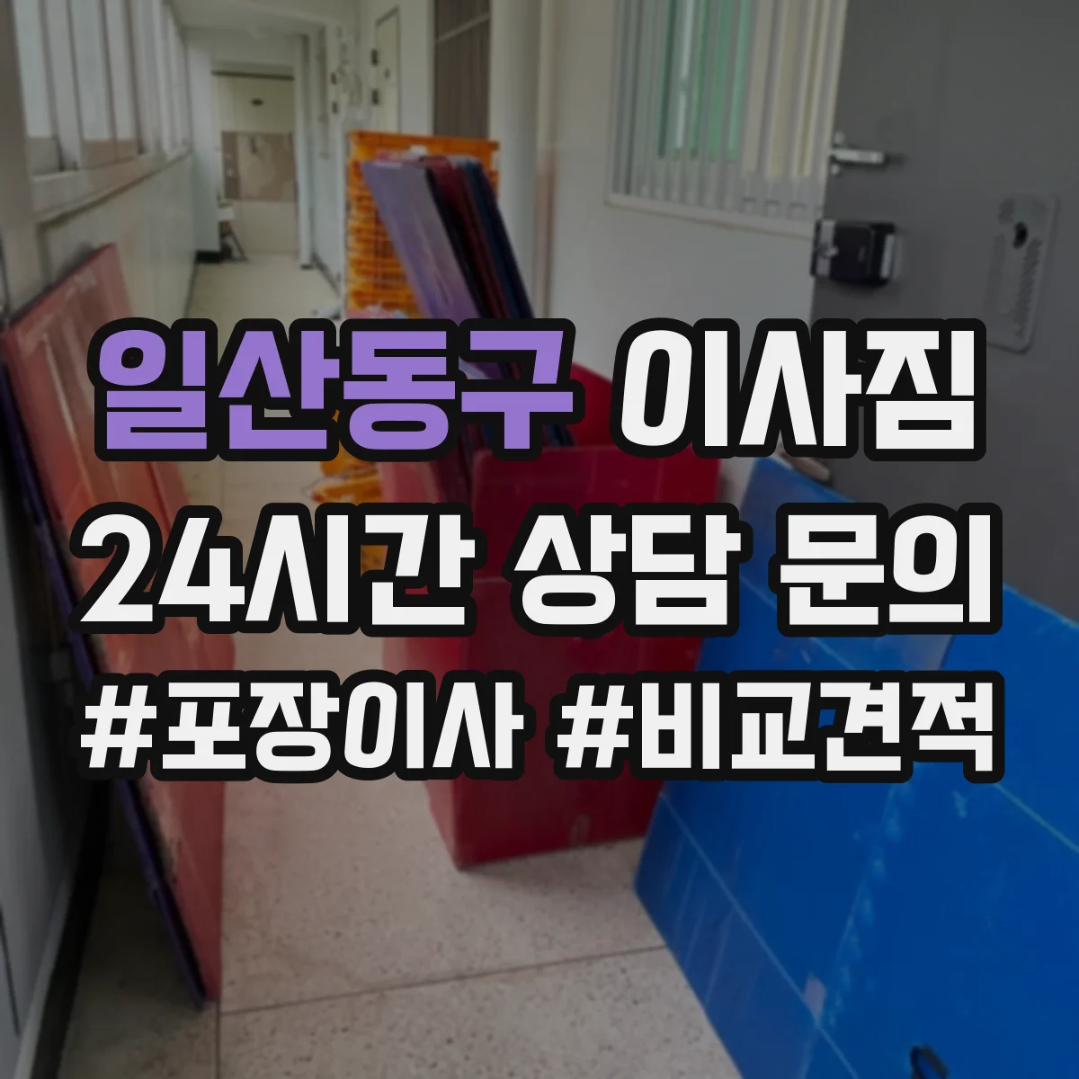 일산동구 이사짐