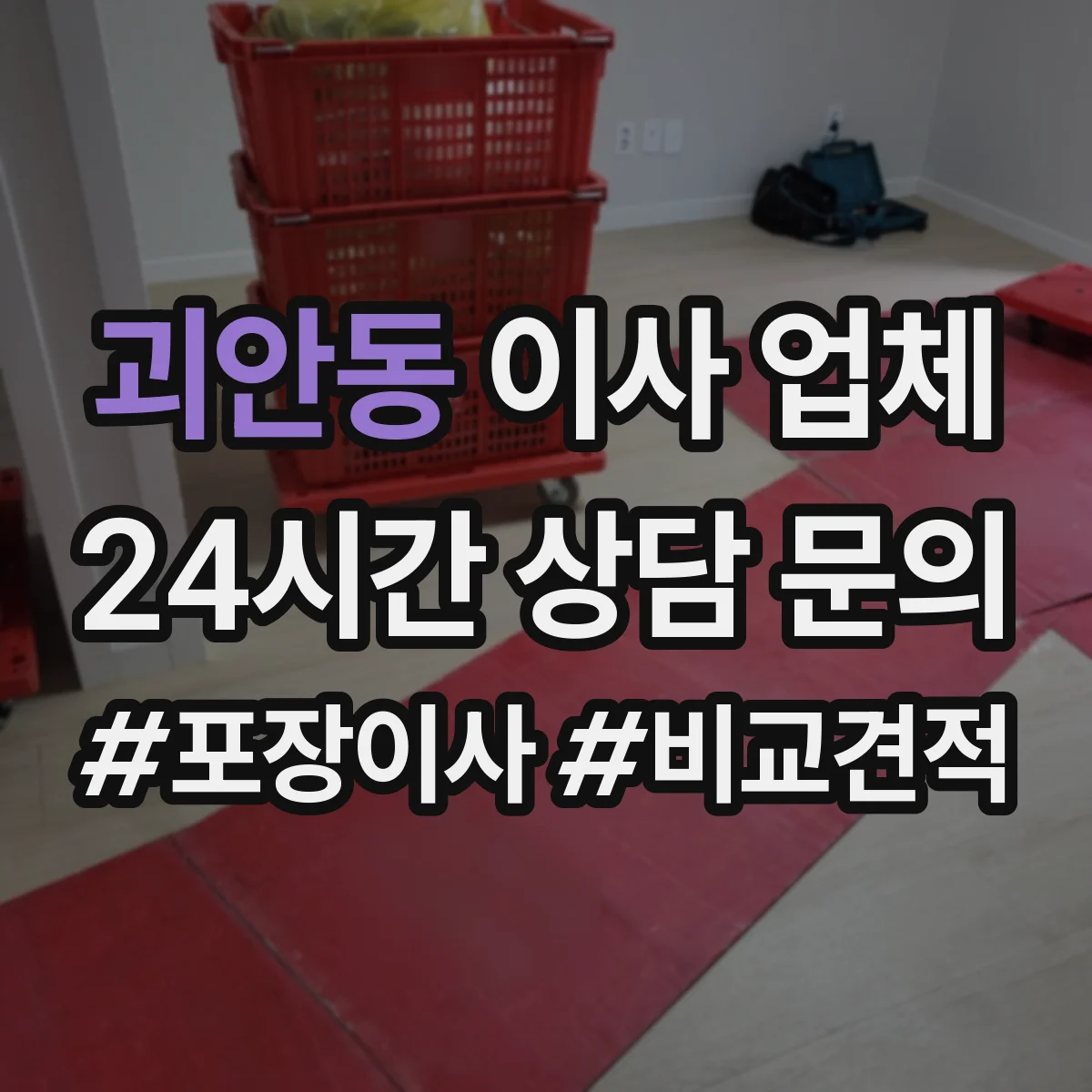 괴안동 이사 업체