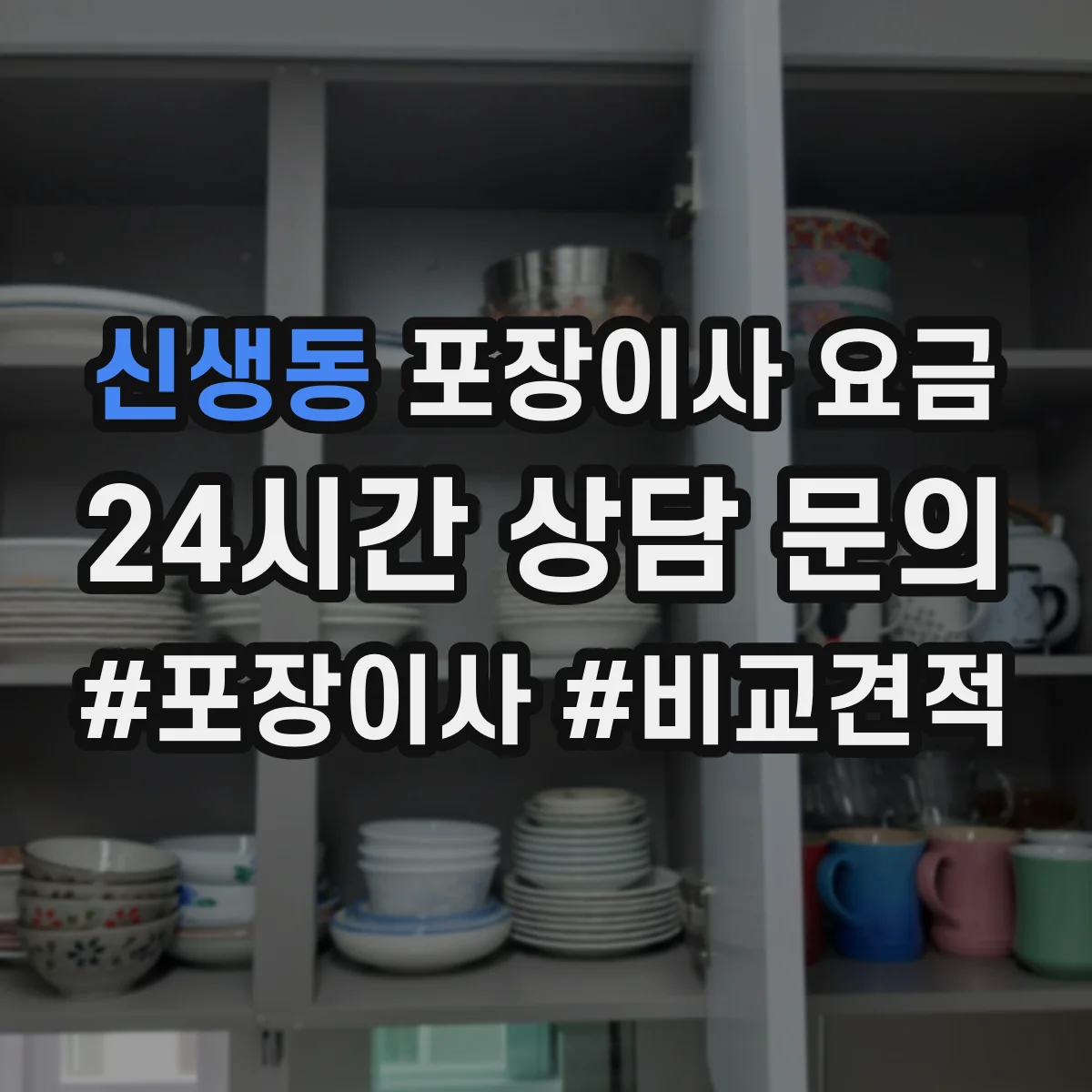 신생동 포장이사 요금
