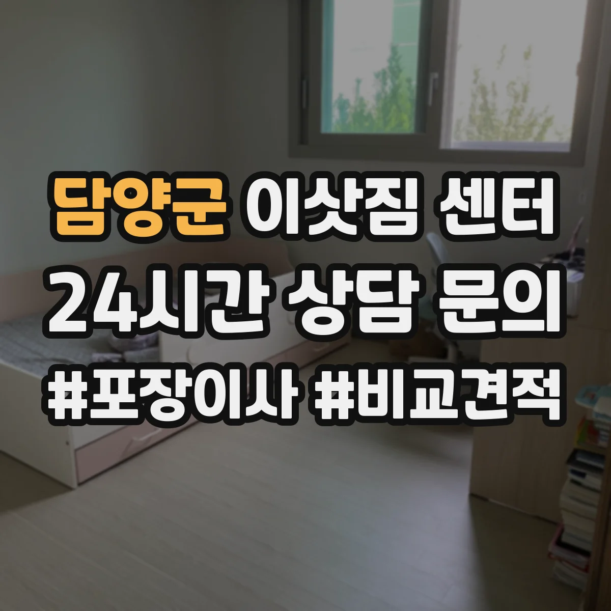 담양군 이삿짐 센터