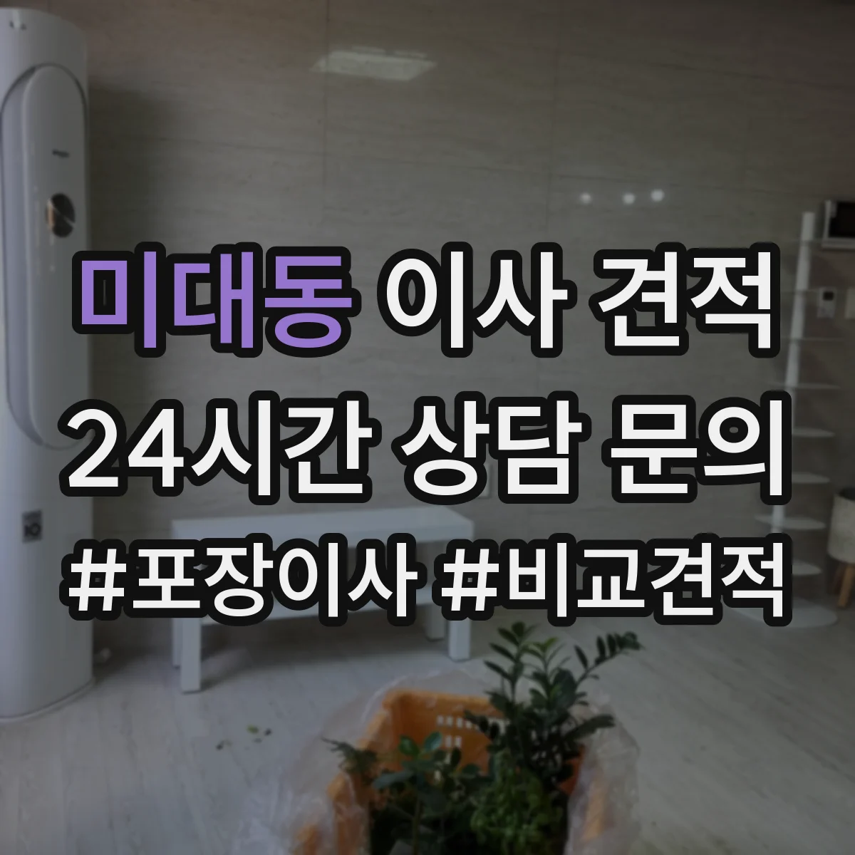 미대동 이사 견적