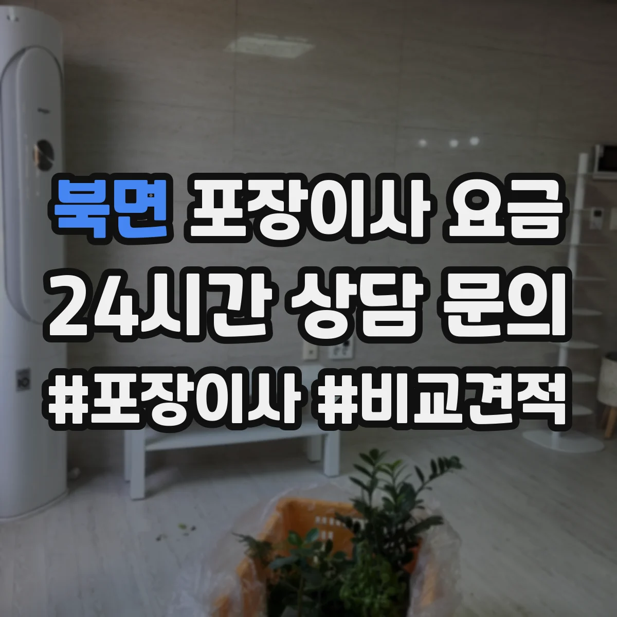 북면 포장이사 요금