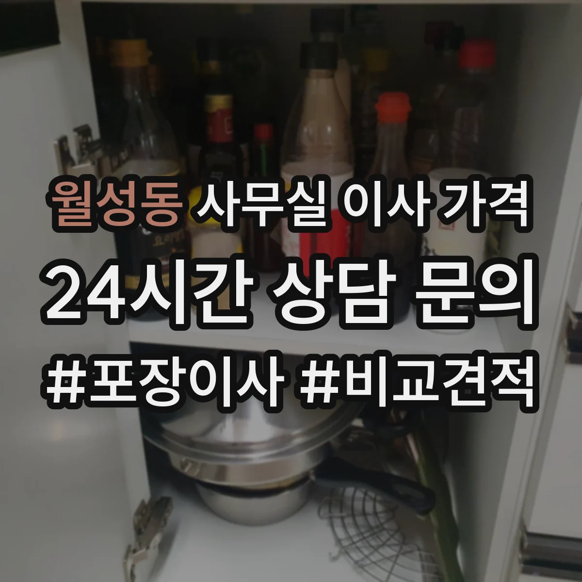 월성동 사무실 이사 가격