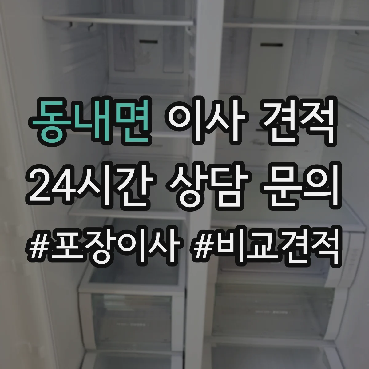 동내면 이사 견적
