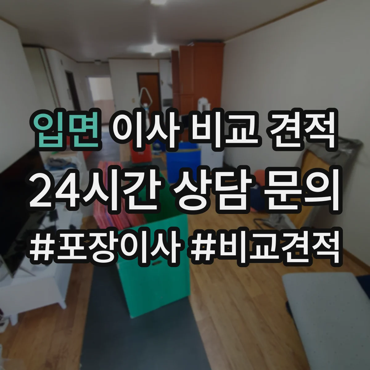 입면 이사 비교 견적