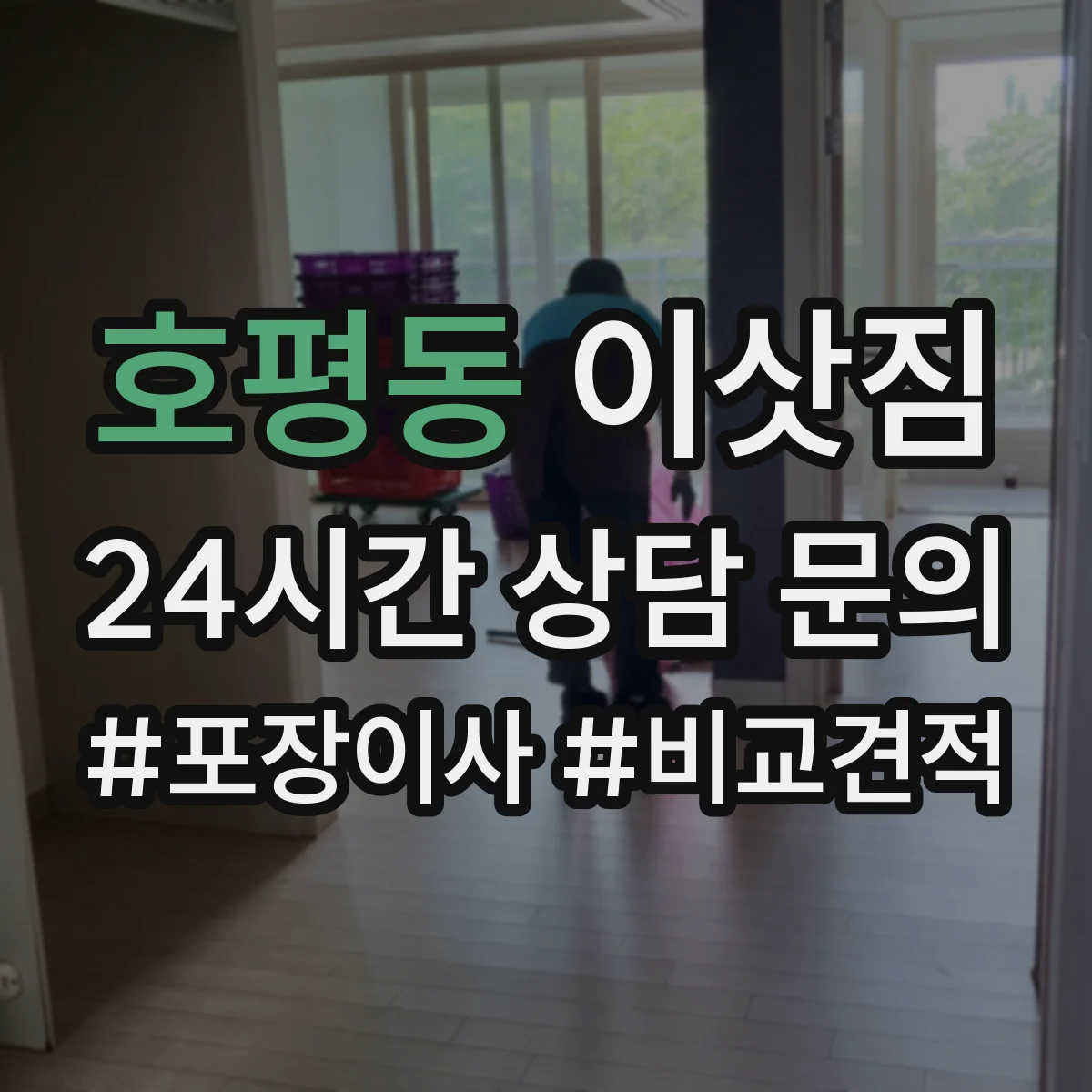 호평동 이삿짐