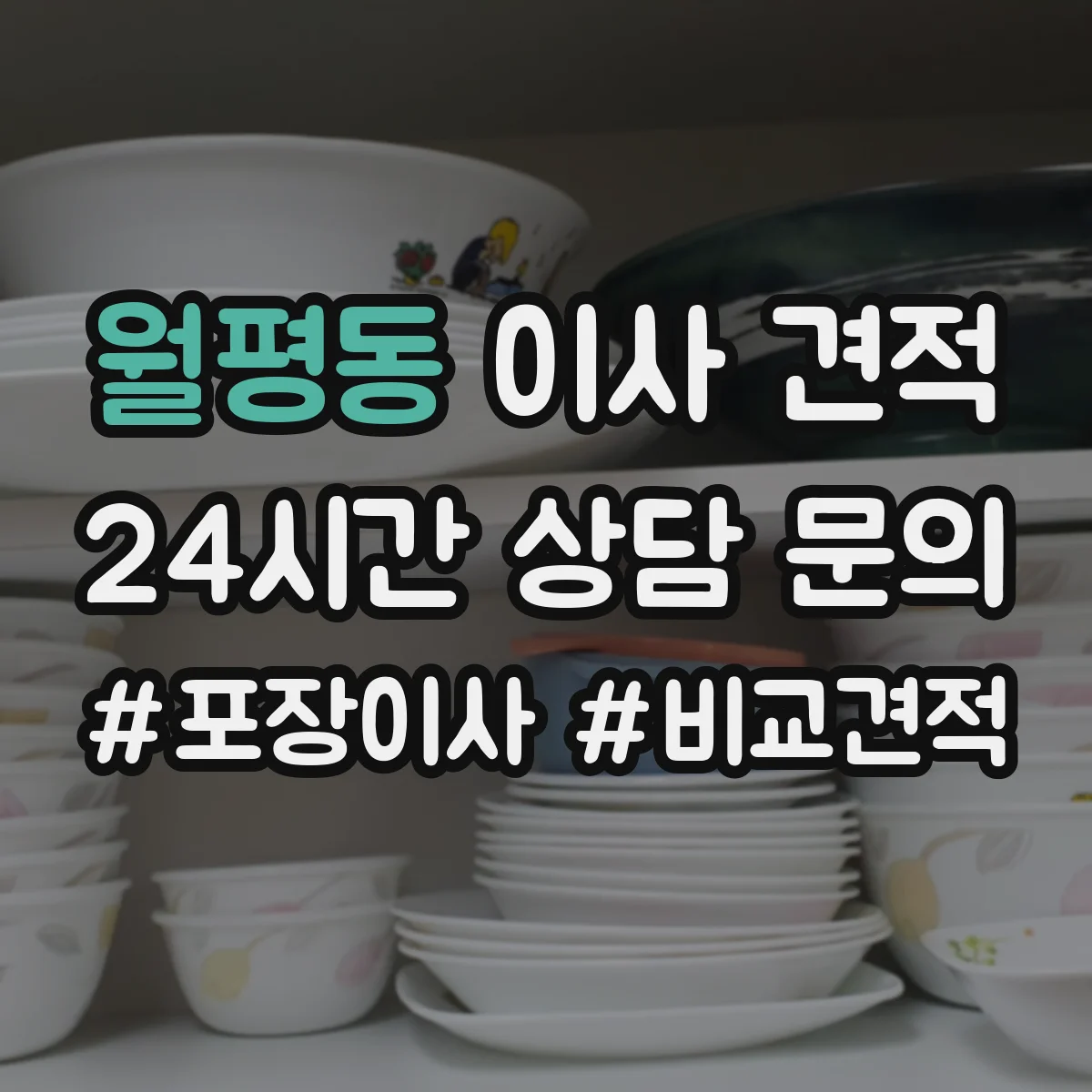 월평동 이사 견적