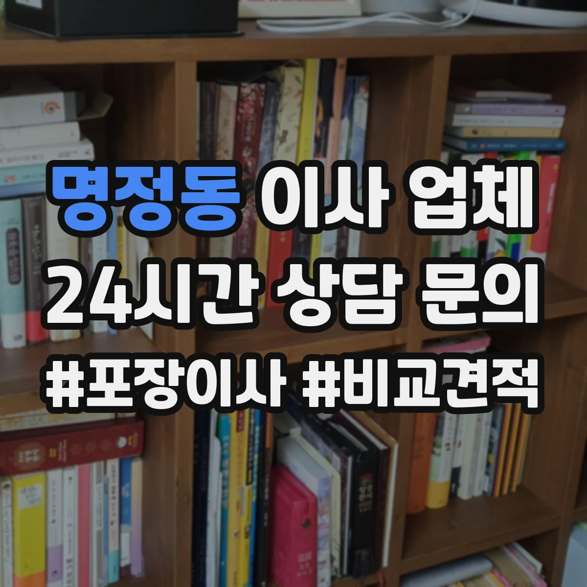 명정동 이사 업체
