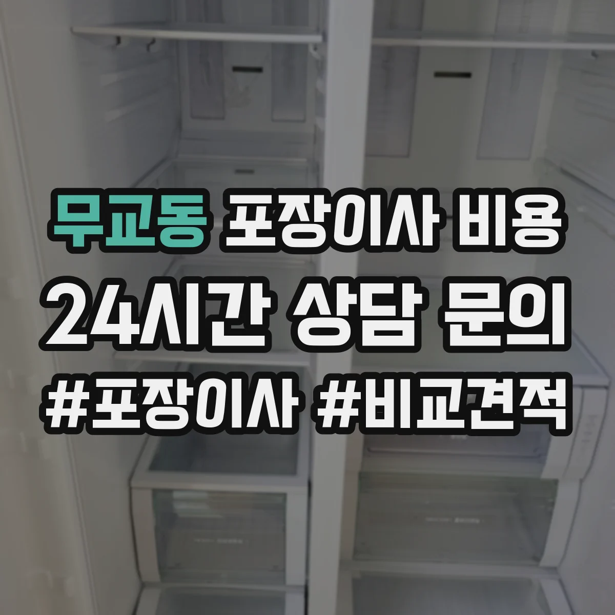 무교동 포장이사 비용