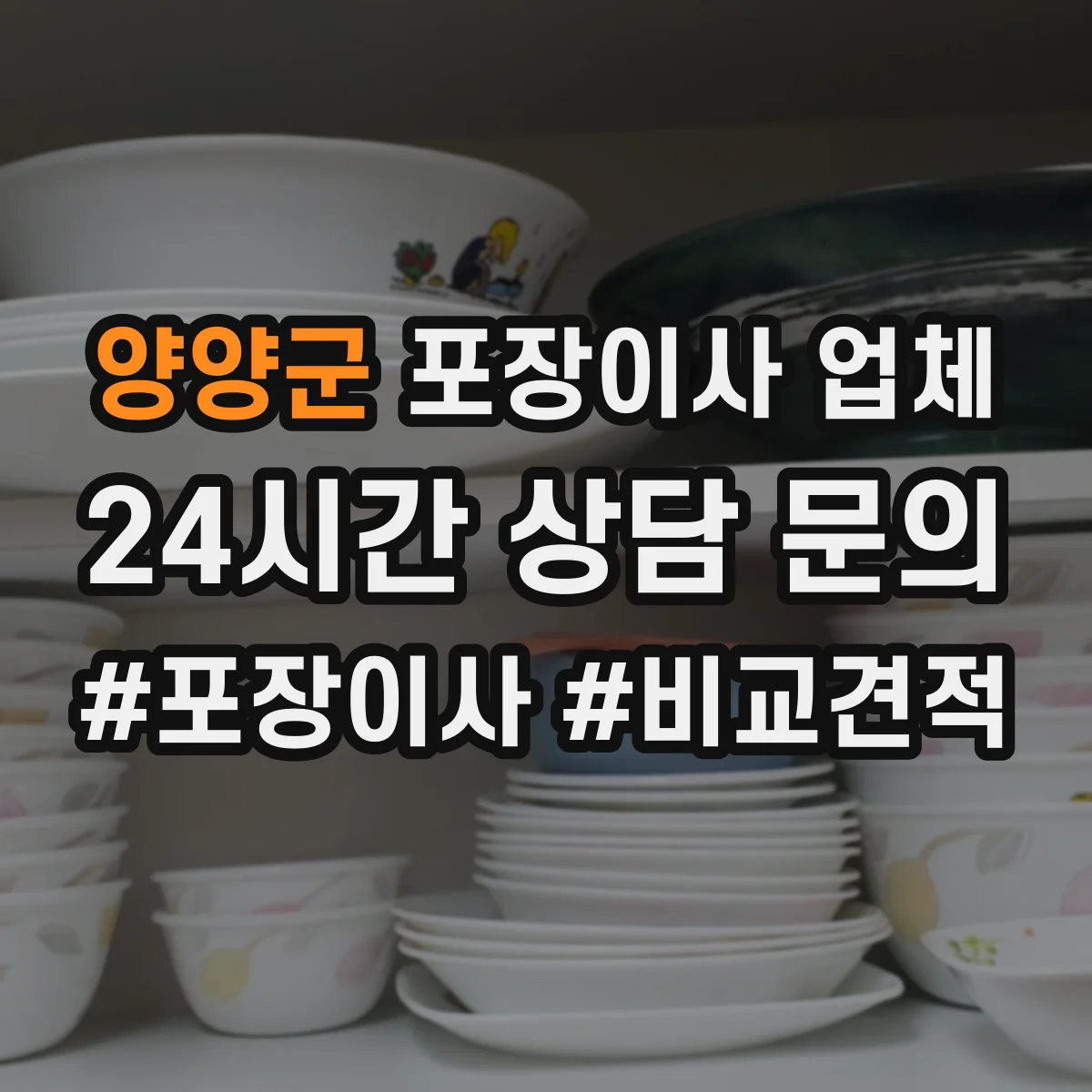 양양군 포장이사 업체