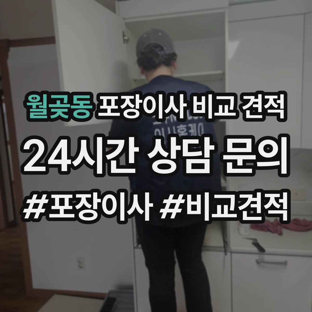 월곶동 포장이사 비교 견적