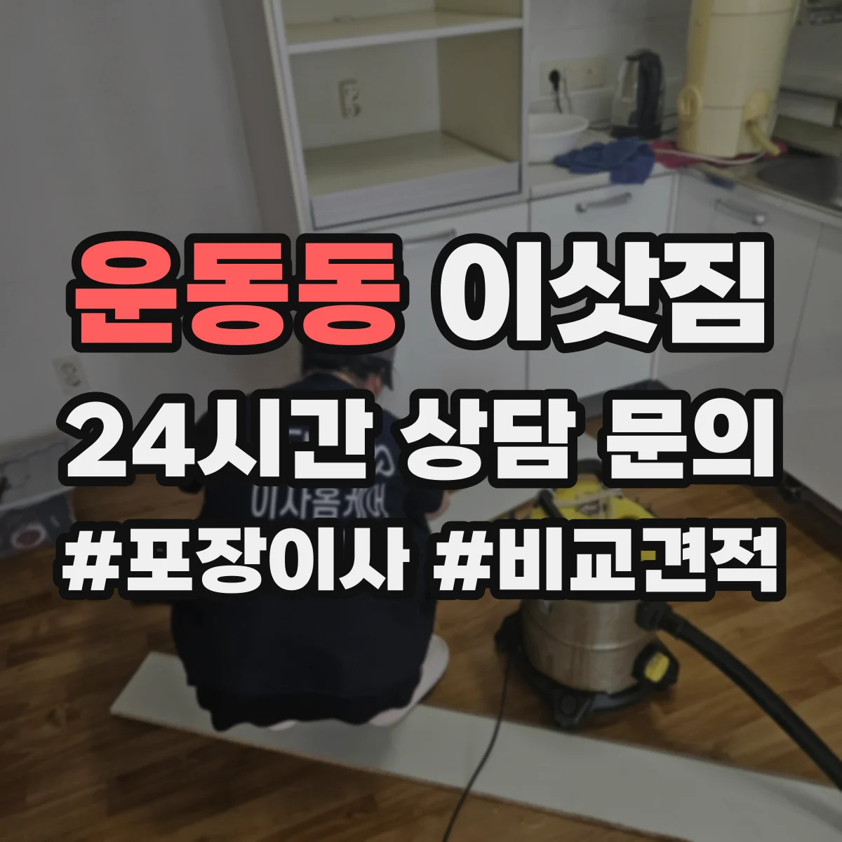 운동동 이삿짐
