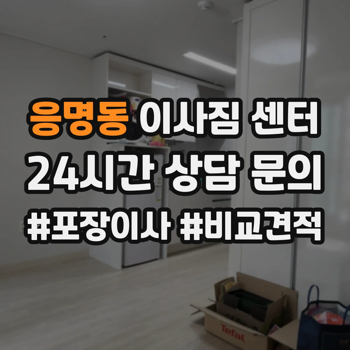 응명동 이사짐 센터