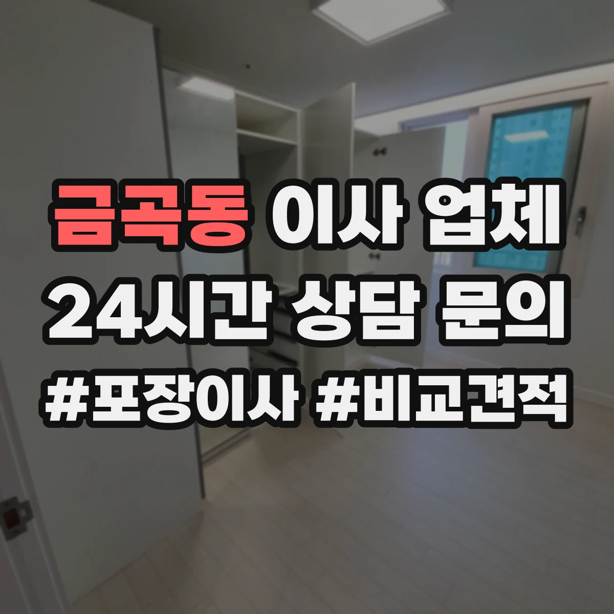 금곡동 이사 업체