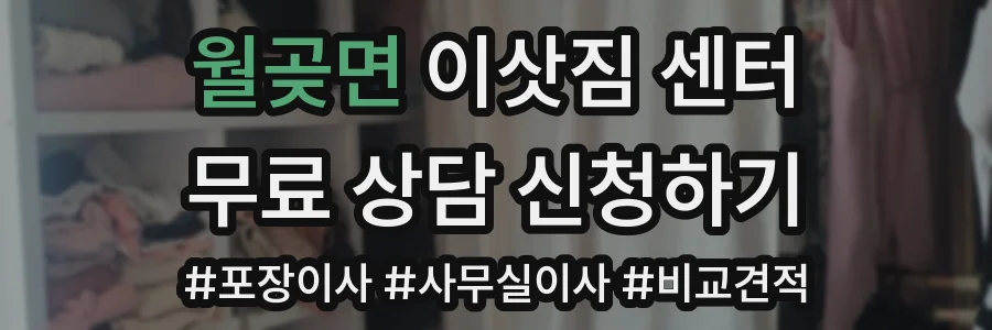 월곶면 이삿짐 센터