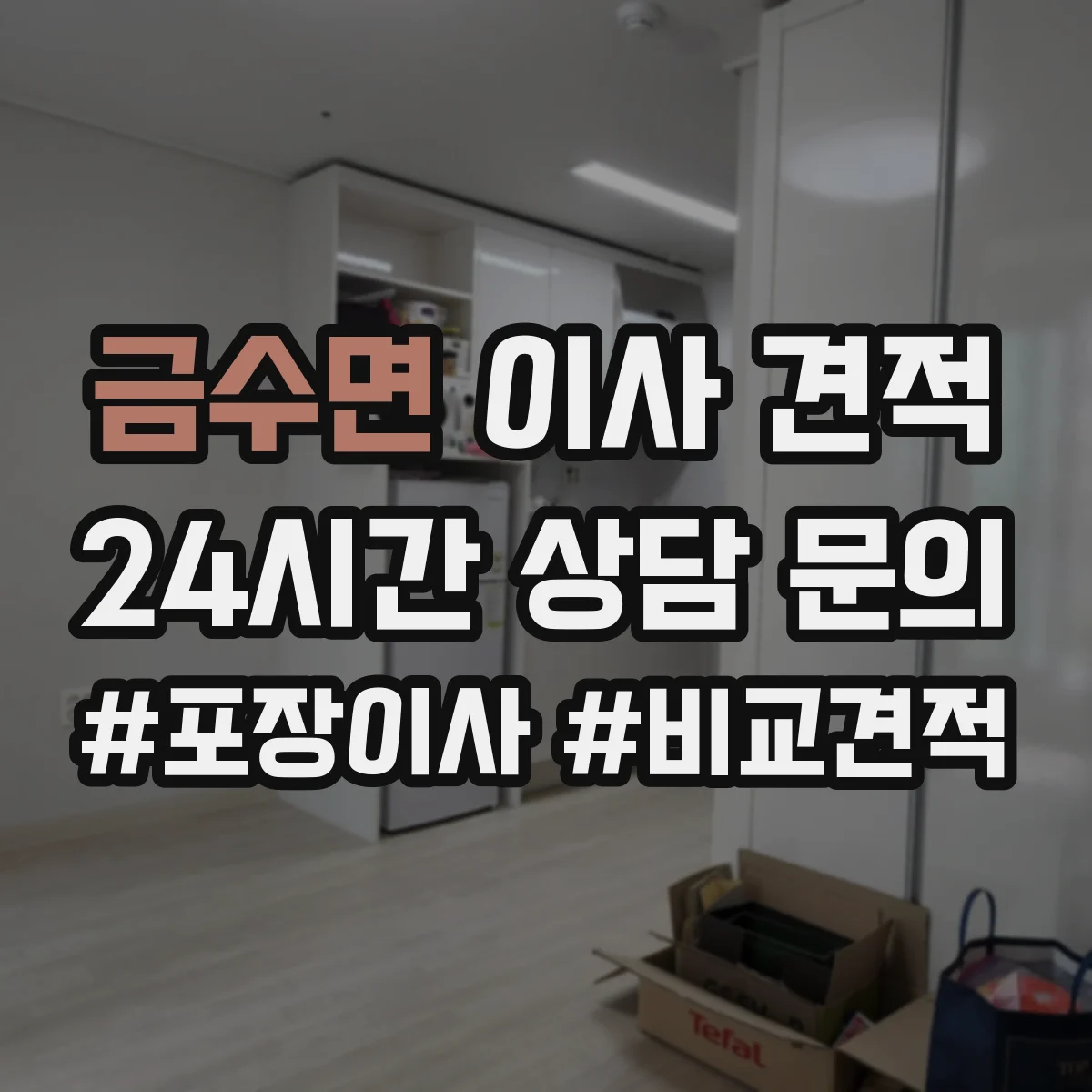 금수면 이사 견적