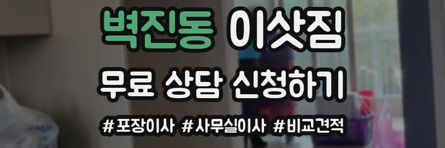 벽진동 이삿짐