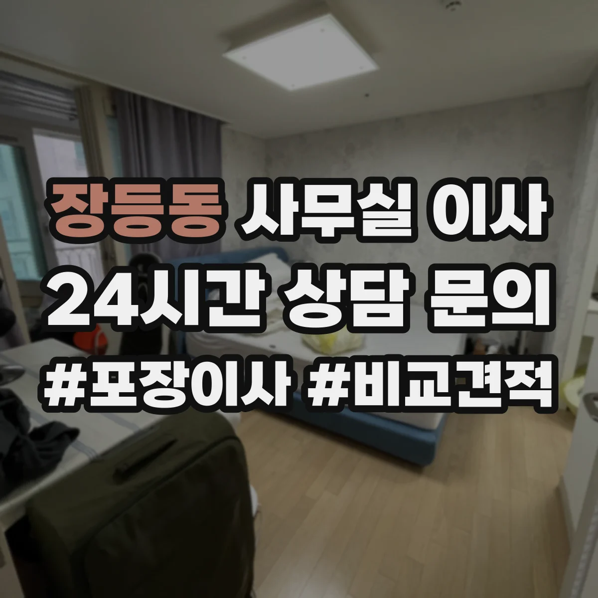 장등동 사무실 이사