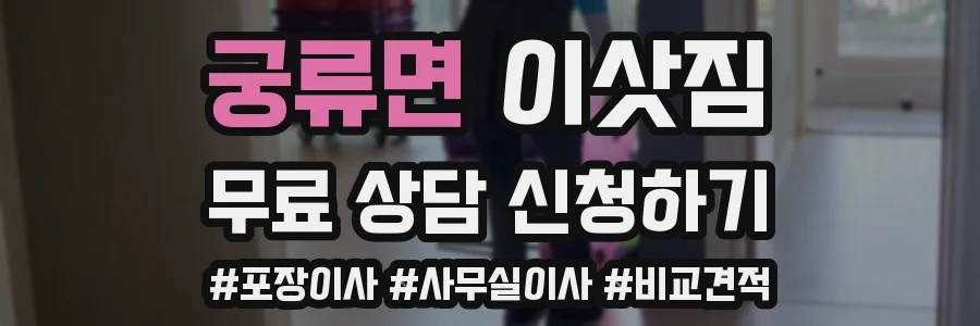 궁류면 이삿짐