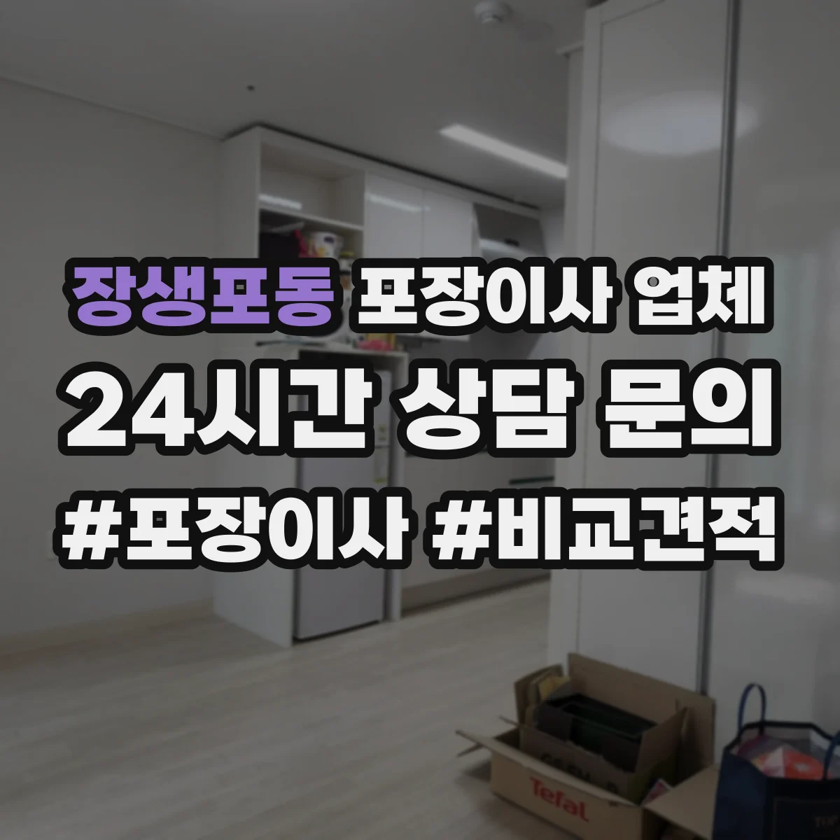 장생포동 포장이사 업체