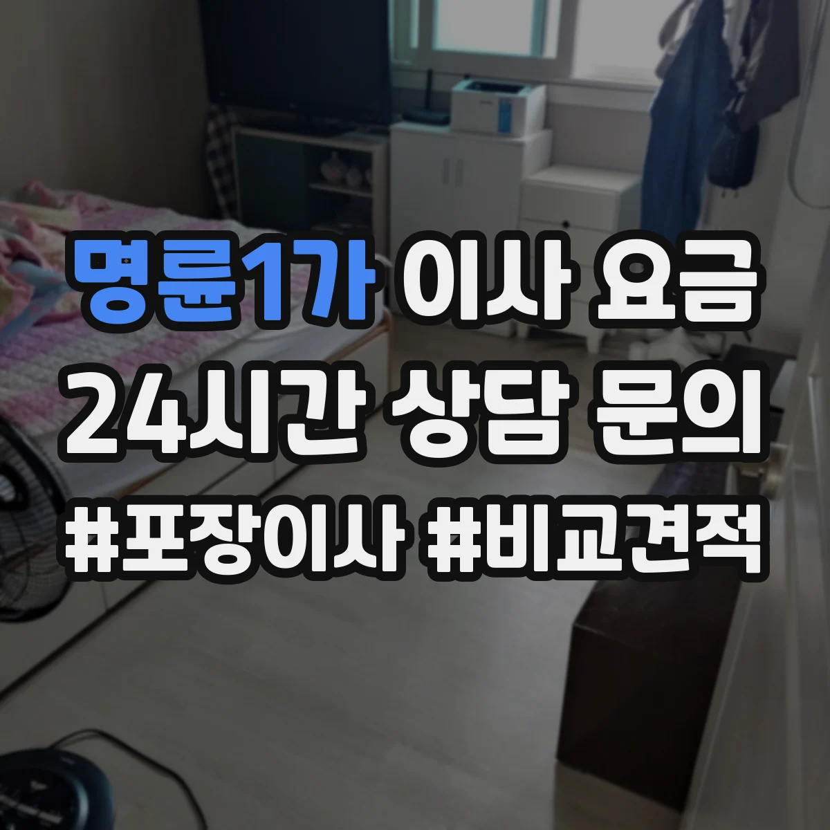 명륜1가 이사 요금 대형가전 포함 시 부피 산정이 필요한 경우