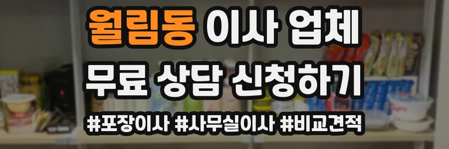 월림동 이사 업체
