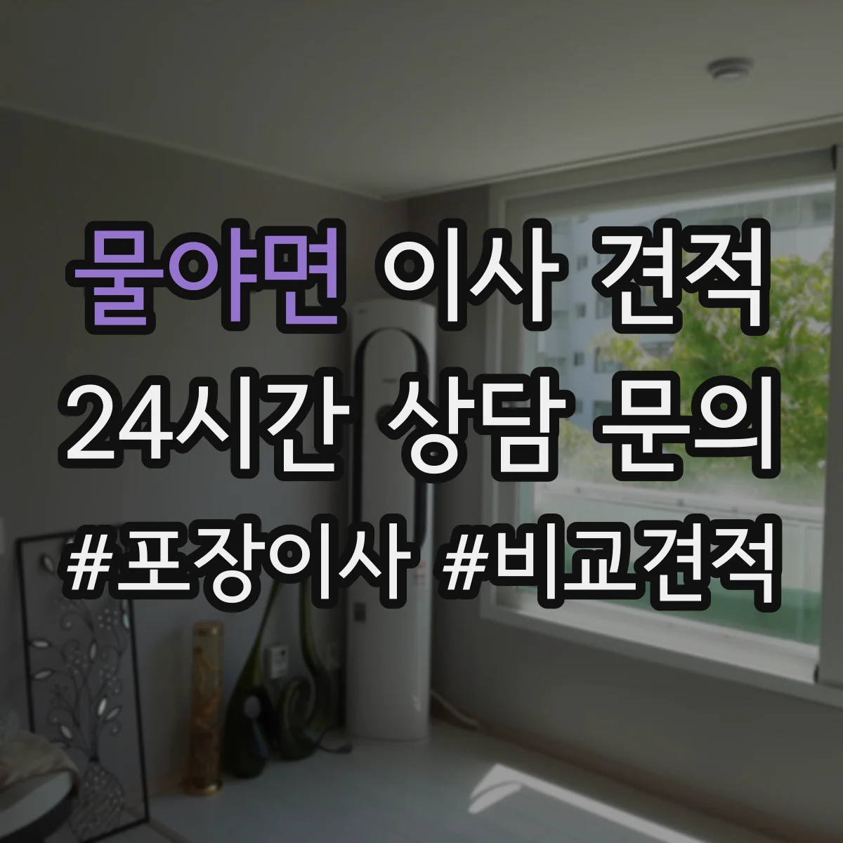 물야면 이사 견적