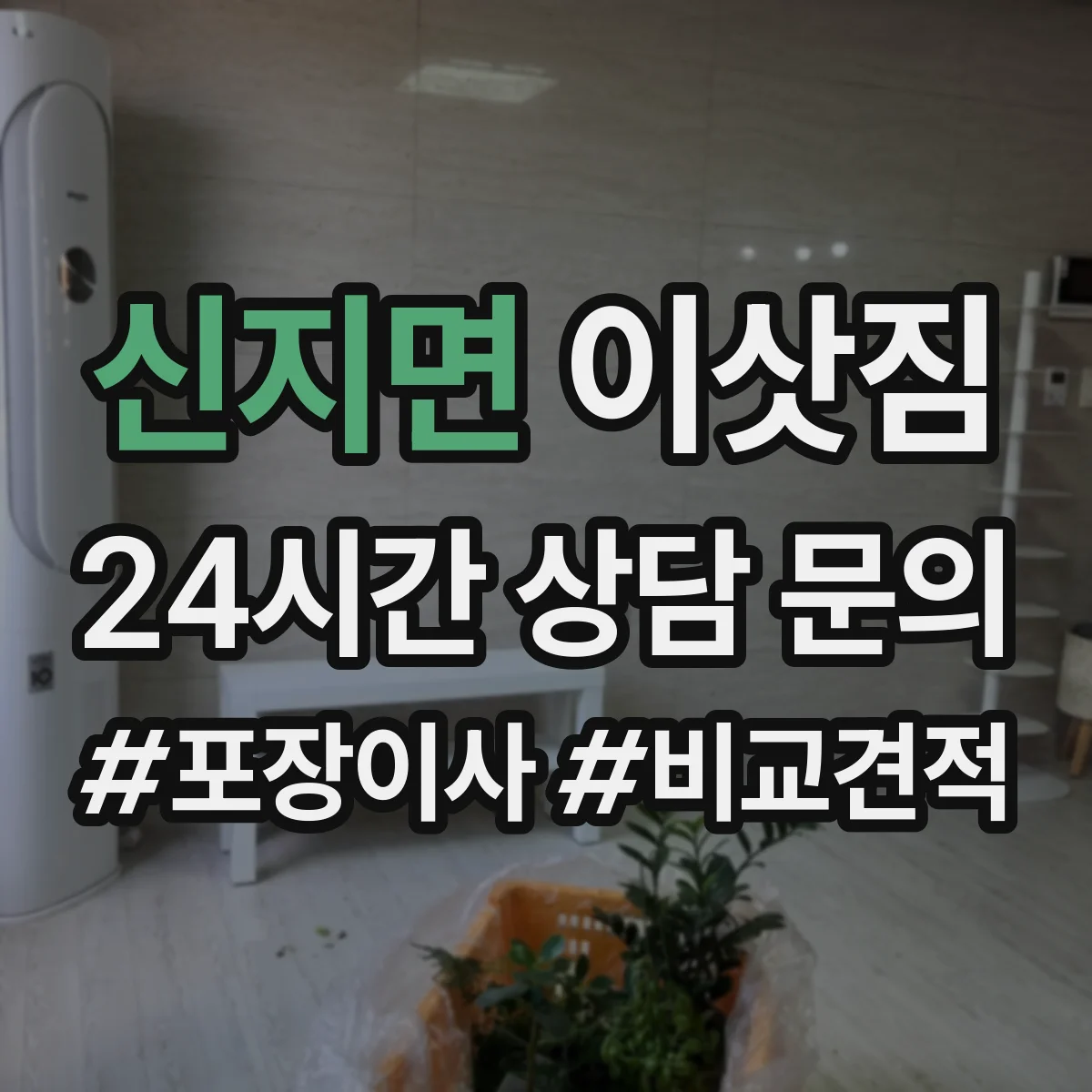 신지면 이삿짐