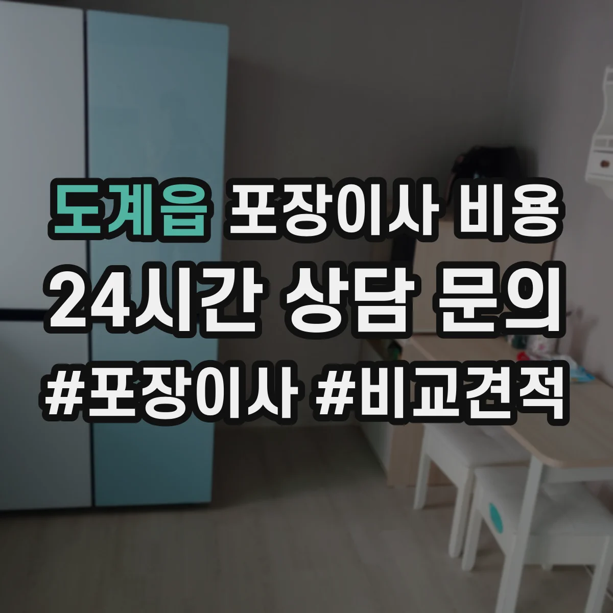 도계읍 포장이사 비용