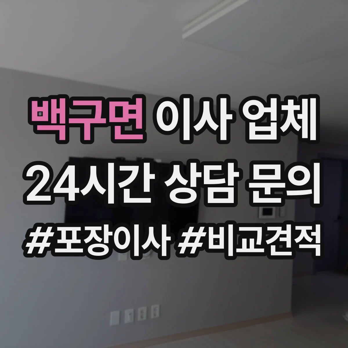 백구면 이사 업체