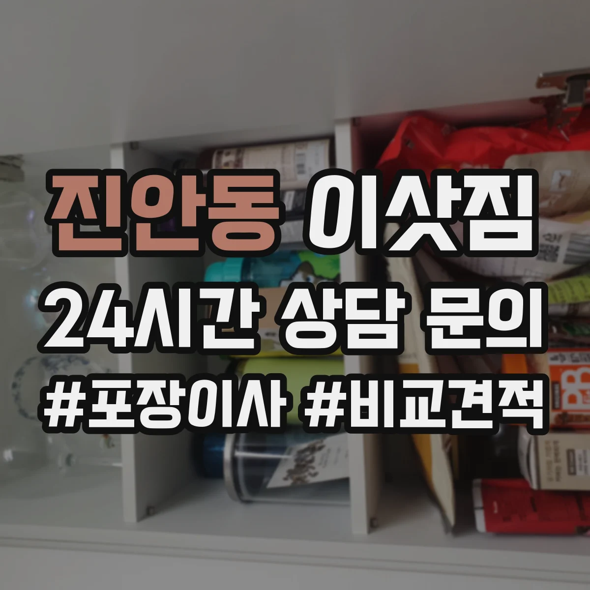 진안동 이삿짐