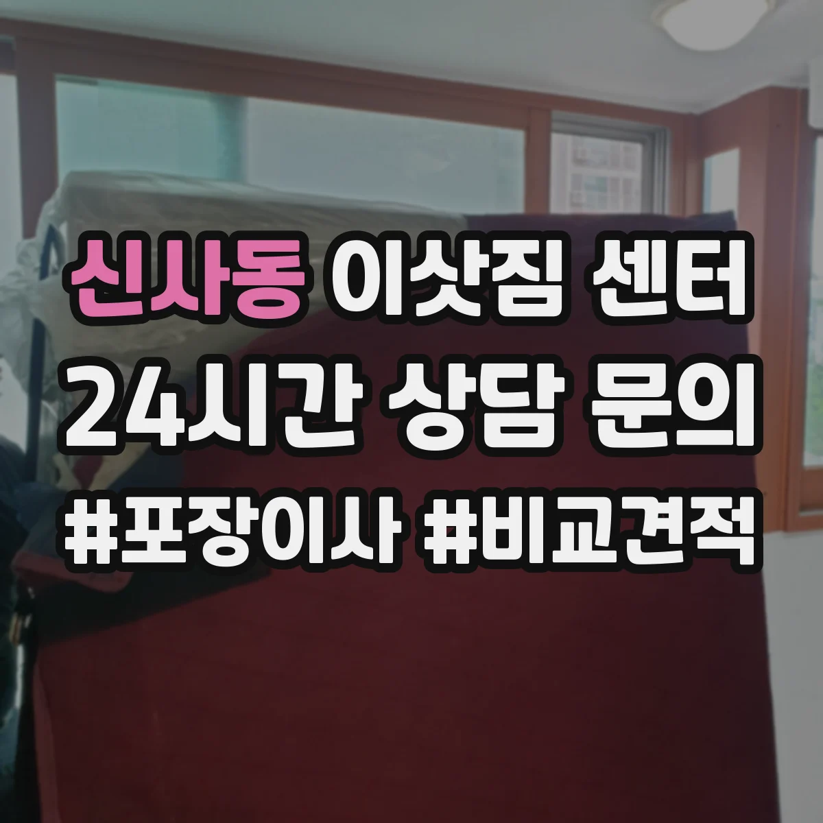 신사동 이삿짐 센터
